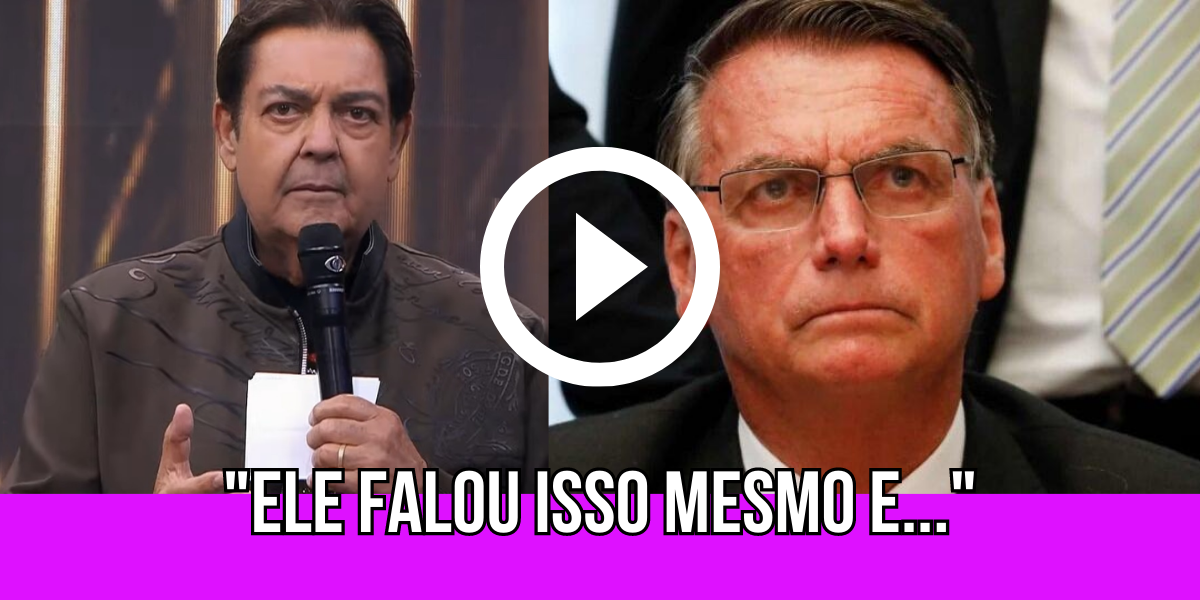 Antes de ir, Faustão deixa recado para Bolsonaro e brasileiros ficam em choque “sem perdão”