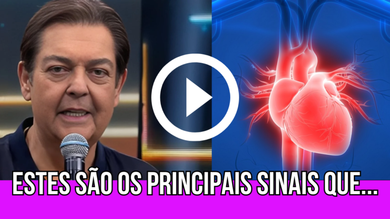 Estes são os 3 sinais que o seu corpo dará antes de apresentar a doença que Faustão desenvolveu, fique esperto